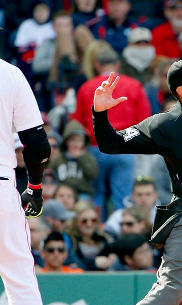 Red Sox DH Ortiz gets one-game suspension for contact with ump